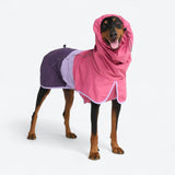 Dog Raincoat - Pink Lilac Purple