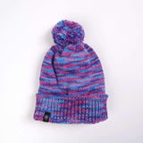 Chapéu Pompom Humano - Roxo e Lavanda