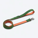 Green Orange Neoprene Leash