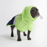 Capa de chuva para cães Breatheshield™ - Branco limão marinho