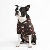 Germany Hoodie Dark Brown||size:L,XL