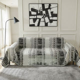 Pet Couch Cover - Modern Mosaic Black