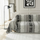 Pet Couch Cover - Modern Mosaic Black