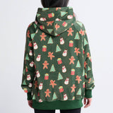 Christmas Human Hoodie - Gingerbread