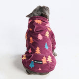 Christmas Dog Hoodie - Candy Trees