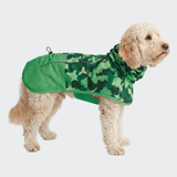 Dog Raincoat - Camo Green||size:2XL