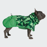Dog Raincoat - Camo Green||size:L,XL