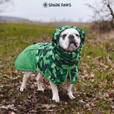 Dog Raincoat - Camo Green||size:S,M,L,XL,2XL,3XL,4XL,5XL