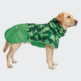 Dog Raincoat - Camo Green||size:3XL