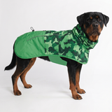 Dog Raincoat - Camo Green||size:4XL,5XL