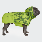 Dog Raincoat - Camo Lime||size:L,XL