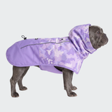 Dog Raincoat - Camo Purple||size:L,XL