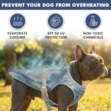 Ice Blue Cooling Vest||size:S,M,L,XL,2XL,3XL,4XL