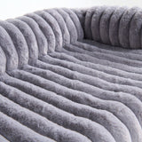 Luxury Couch Cover Dog Bed - Grey
