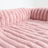 Pink Lux Couch Bed