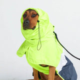 Capa de chuva para cães Breatheshield™ - Branco limão marinho