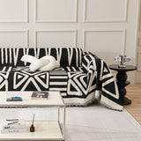 Pet Couch Cover - Boho Black