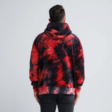 Moletom Humano de Veludo - Vermelho e Preto