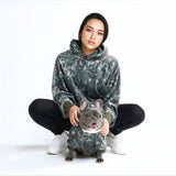 Concrete Wood Human Hoodie - Timber