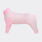 Dog Pajama - Pink Stripes