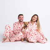 Human Pajama Top - Candy Cane