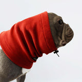 Protetor protetor de ouvido para cães calmante para ansiedade - Vermelho