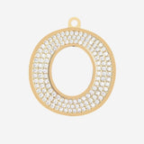 Etiqueta de Joia com Letra Inicial - O