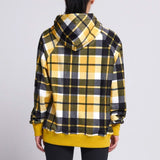 Moletom Humano Xadrez Amarelo