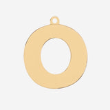 Etiqueta de Joia com Letra Inicial - O