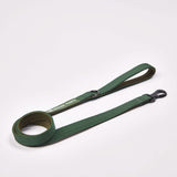 Conjunto de coleiras táticas para cães - verde militar (2"/5cm)