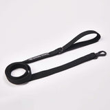 Conjunto de Coleira Tática para Cachorros - Preto (2"/5cm)