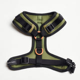 Arnês para cães ultramacio para roupas esportivas - Verde