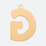 Etiqueta de Joia com Letra Inicial - G