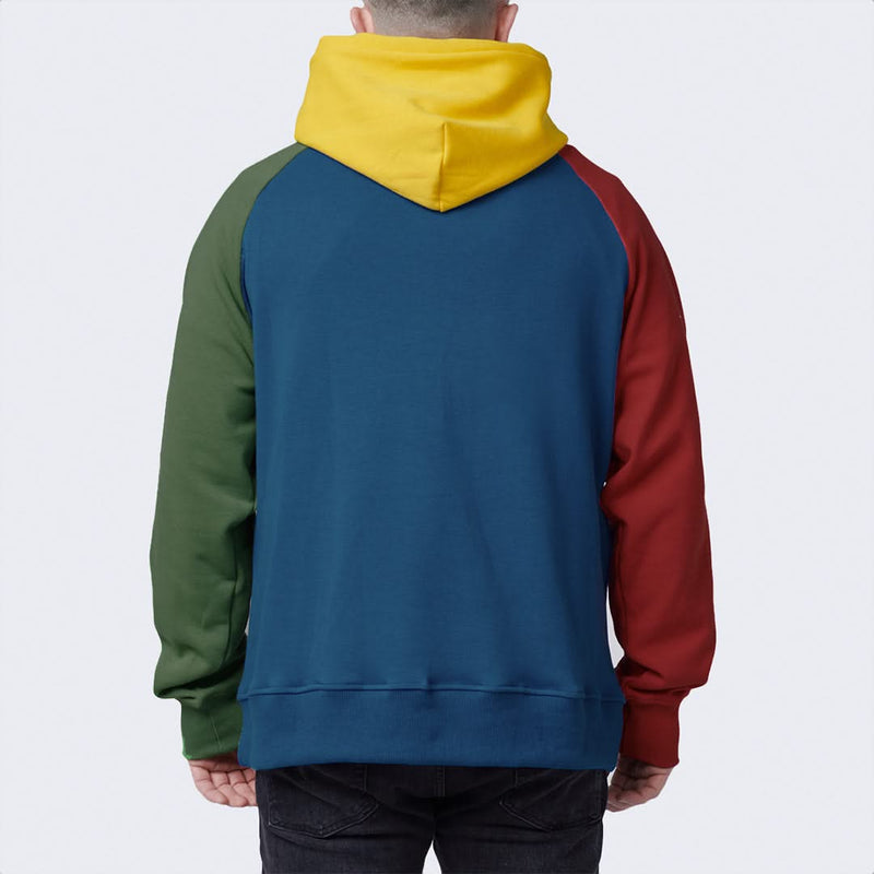 Moletom Humano Bloco de Cores Primárias