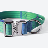 Conjunto de coleiras táticas para cães - Lime Wave (2"/5cm)
