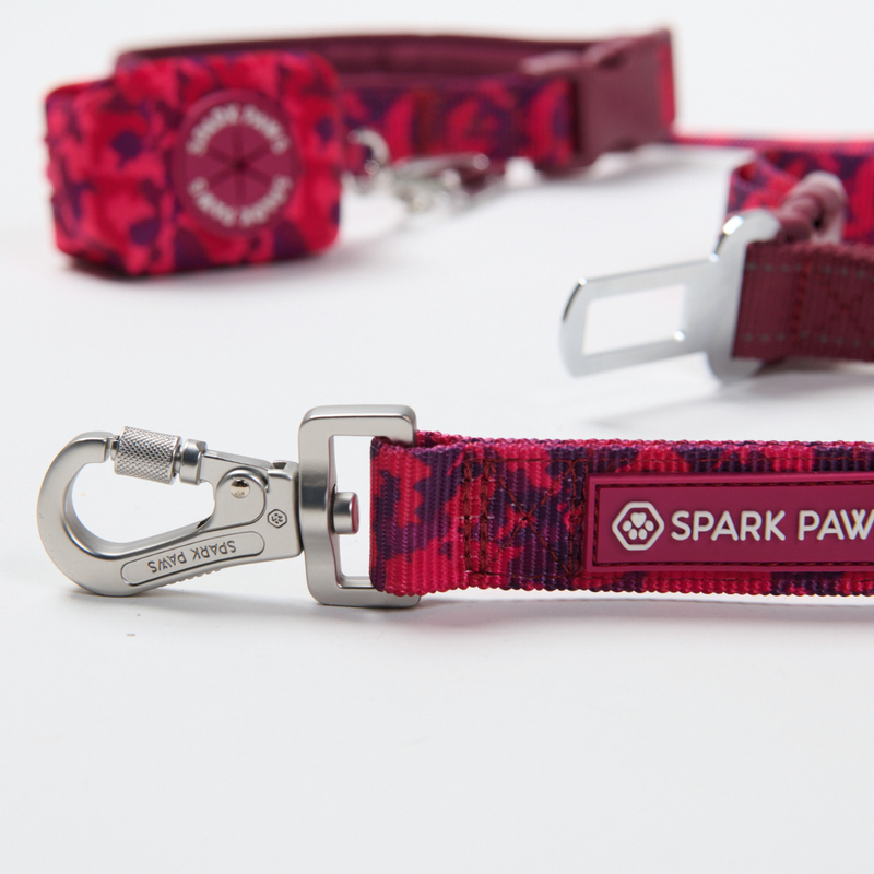 Fuchsia Camo Neoprene Leash