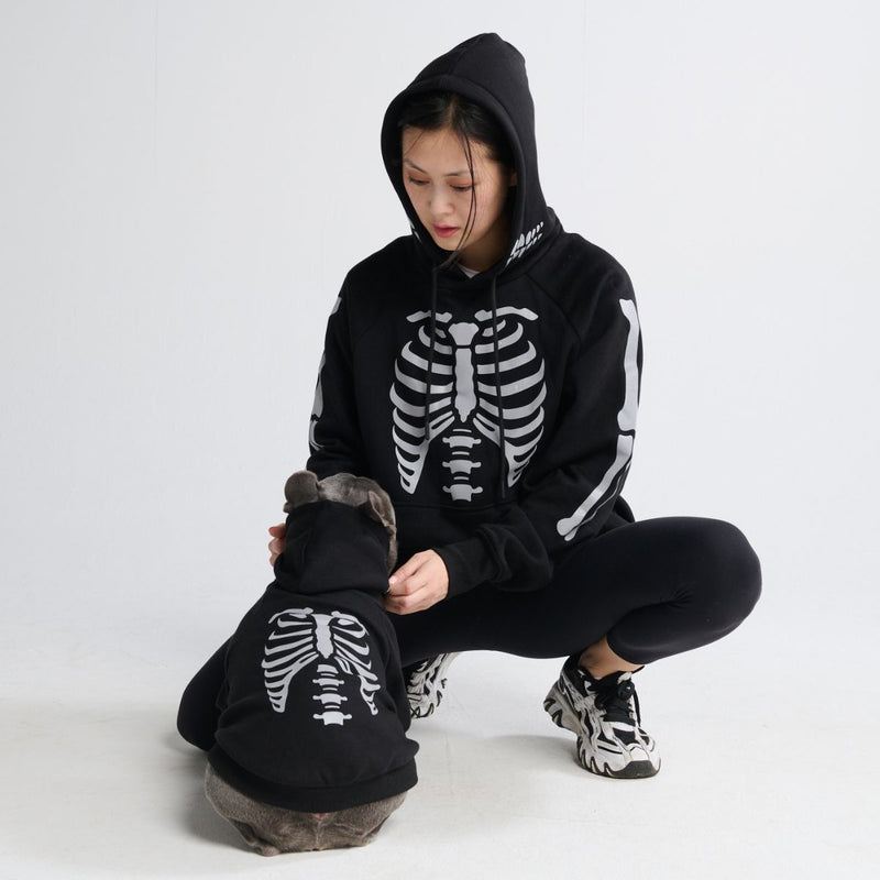 Halloween Human Hoodie - Skeleton