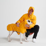 Capa de chuva para cães Breatheshield™ - Amarelo mostarda