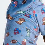 USA Hoodie Blue||size:S,M,L,XL,2XL,3XL,4XL,5XL