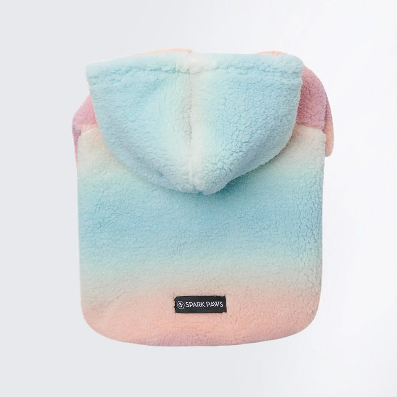 Moletom com capuz Fluffdreams™ calmante para ansiedade - Glacê Pastel