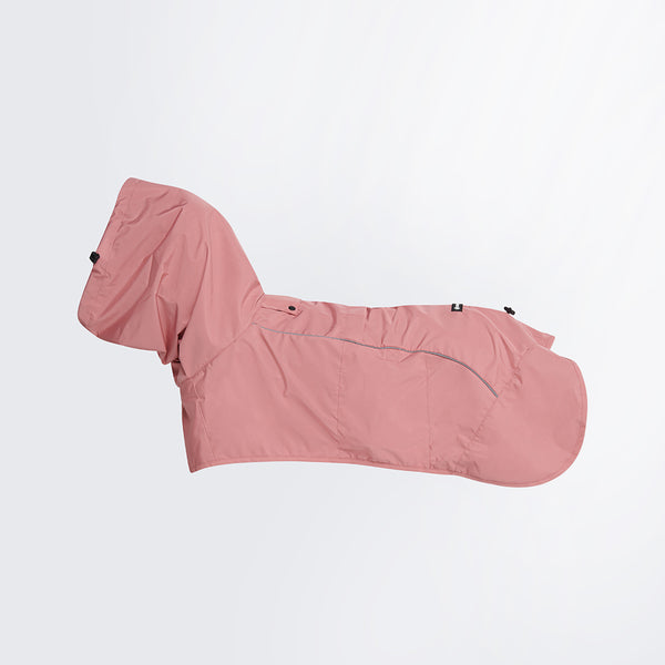 Capa de chuva para cachorro Breatheshield™ - Rosa marinho
