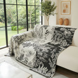 Pet Couch Cover - Lily of The Valley Black