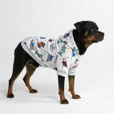 USA Hoodie Light Grey||size:4XL,5XL