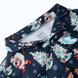 Human Pajama Top - Retro Santa||size:S,M,L,XL,2XL