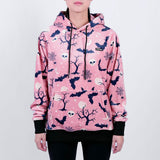 Halloween Human Hoodie - Pink