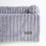 Luxury Couch Cover Dog Bed - Grey