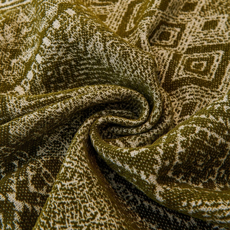 Rustic Boho Green Couch Cover