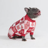 Dog Christmas Pajama - Festive Patchwork