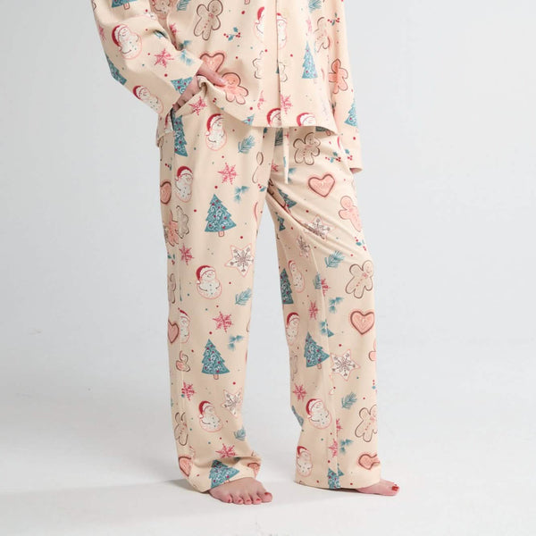 Human Pajama Pants - Frosty Night