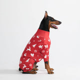 Dog Christmas Pajama - Red Cheer